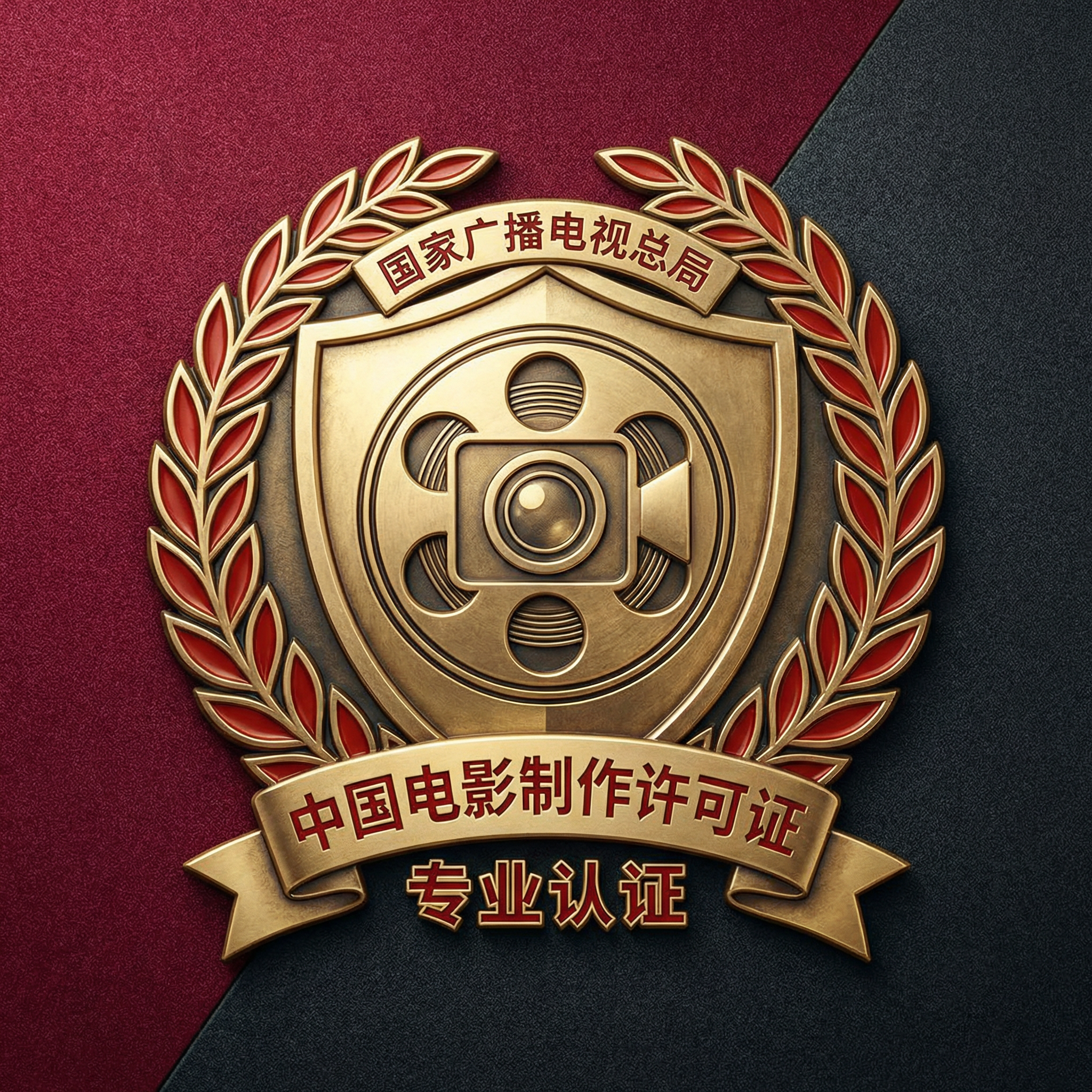 同人动漫电影制作许可证徽章